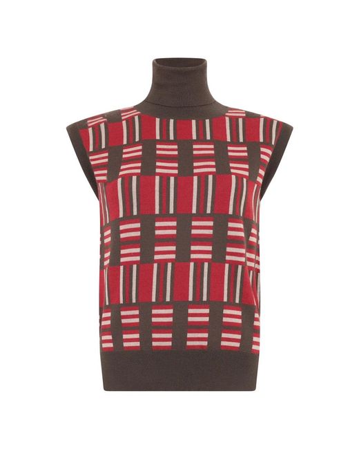Moorer Red Turtlenecks
