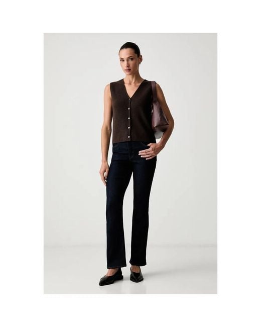 Boot-Cut Jeans Levi's en coloris Black