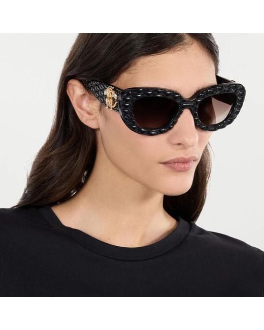 Roberto Cavalli Black Sunglasses