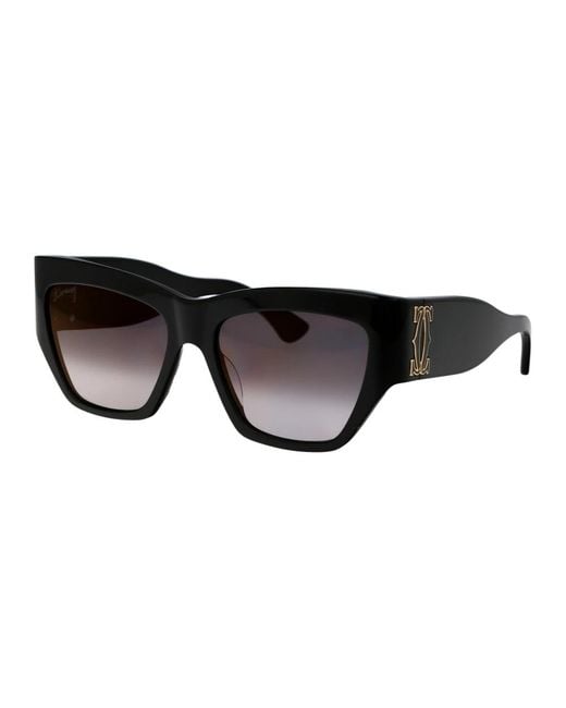 Cartier Black Stylische sonnenbrille ct0435s