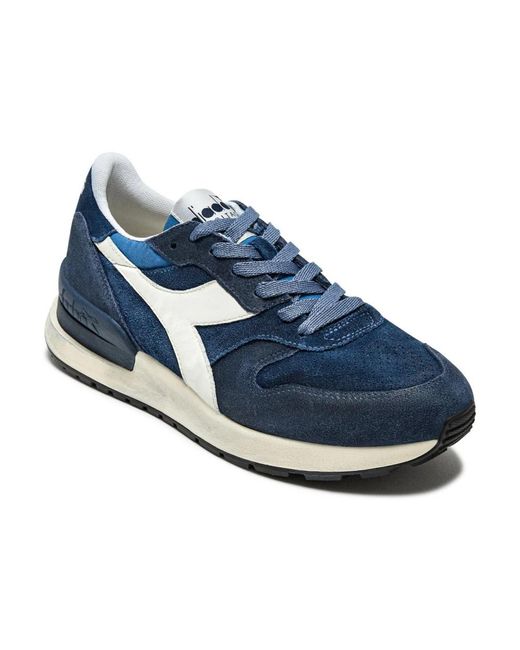 Diadora Blue Sneakers for men