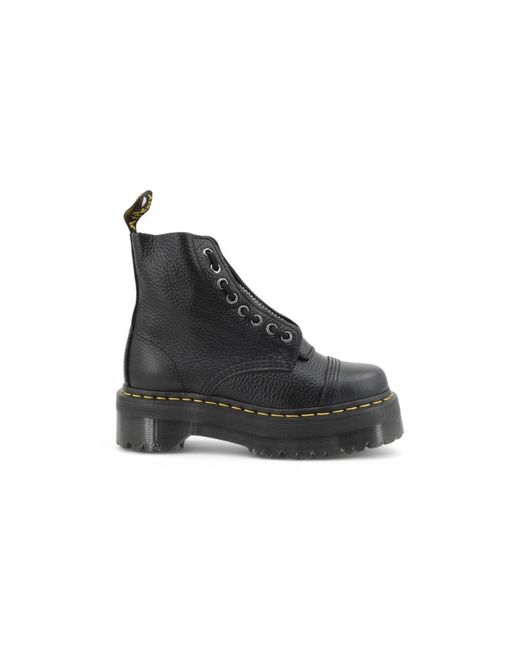 Dr. Martens Black Sinclair Platform Boots