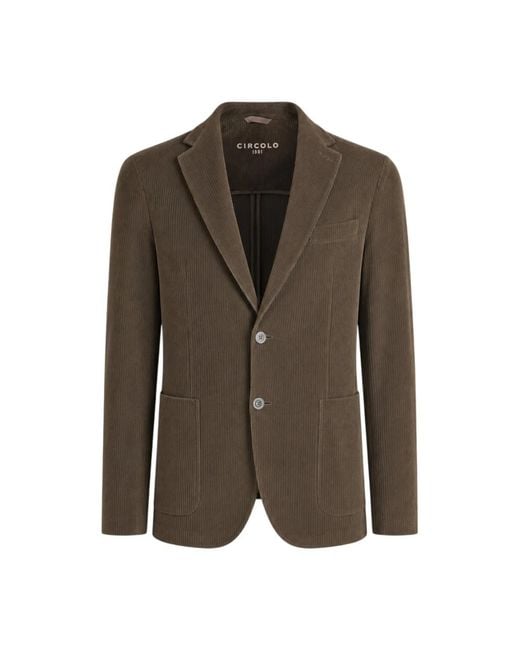 Circolo 1901 Green Blazers for men