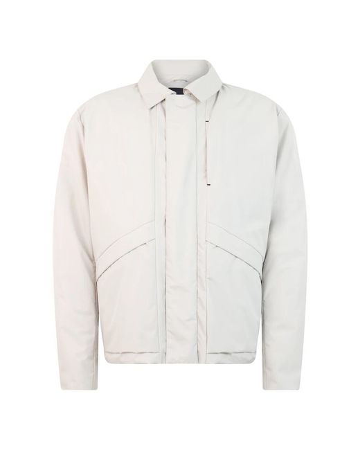 Herno Jassen ,Polyester Bomber Met Kraag in het White voor heren