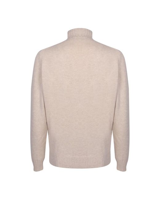 Dell'Oglio Natural Turtlenecks for men