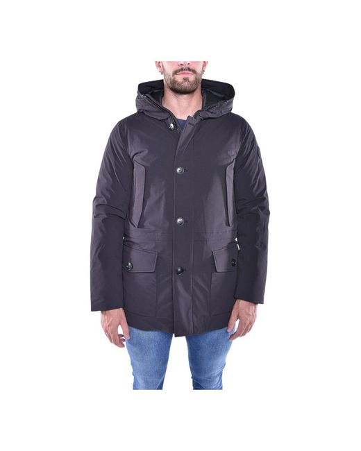 Woolrich Blue Parkas for men