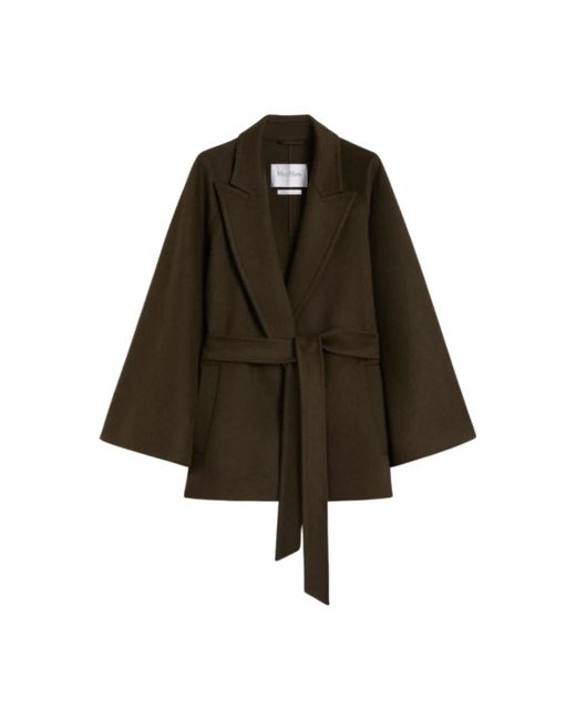 Max Mara Elegante Jassen Collectie in het Brown