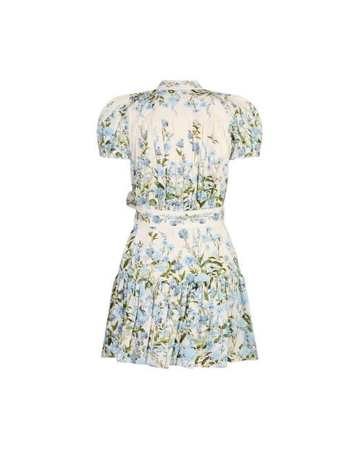 Alice + Olivia Green Shirt Dresses
