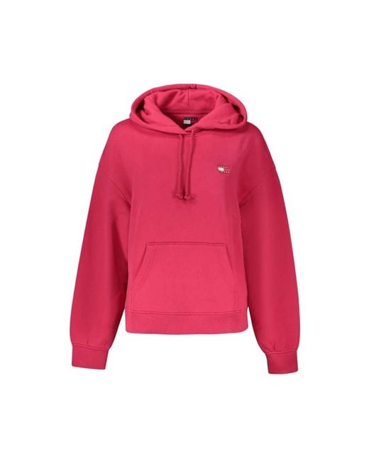 Hoodies di Tommy Hilfiger in Red