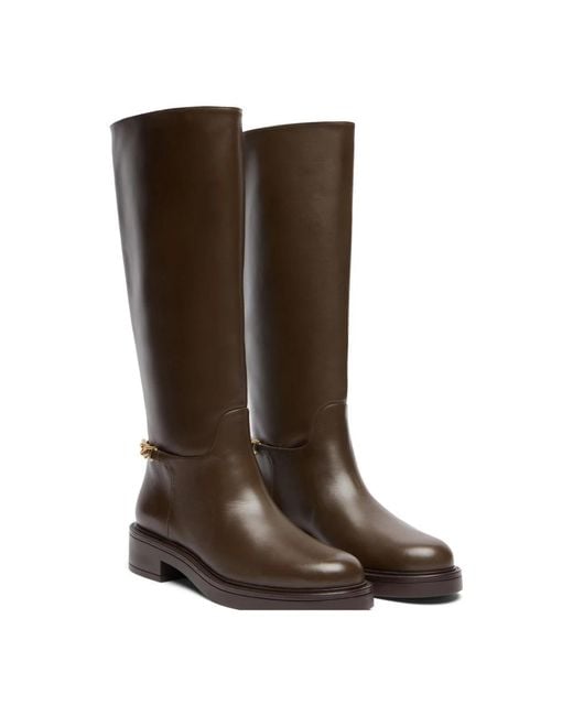 Stuart Weitzman Brown High Boots