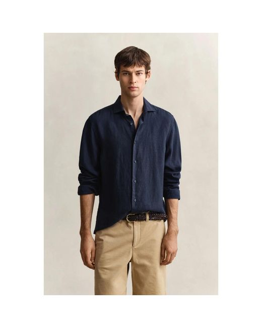 Gant Blue Casual Shirts for men