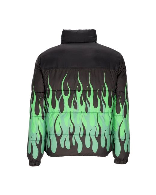 Vision Of Super Green Winter Jackets for men