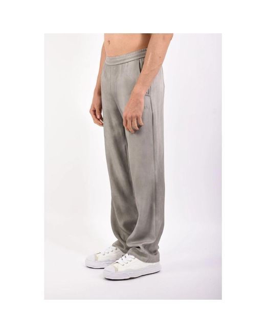 MSGM Gray Sweatpants for men