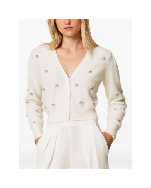 Twinset White Cardigans