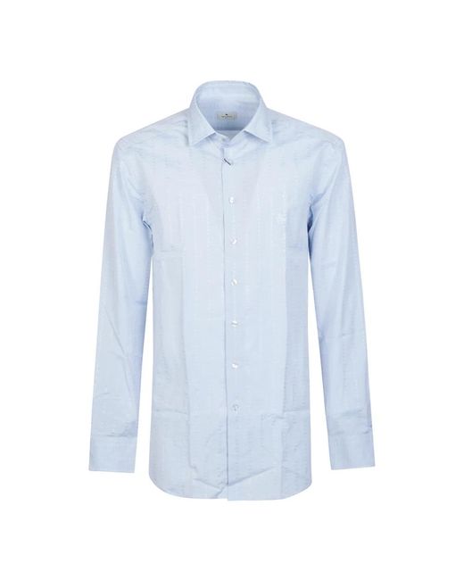 Etro Blue Casual Shirts for men