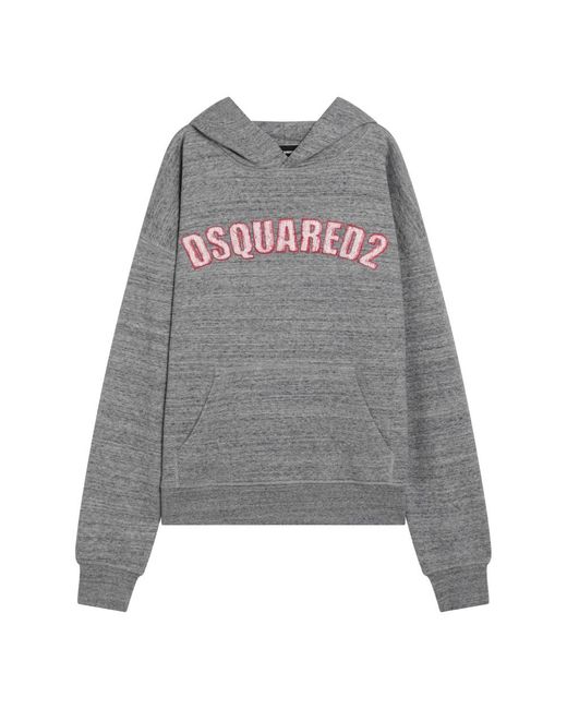 DSquared² Kapuzenpullover in Gray für Herren