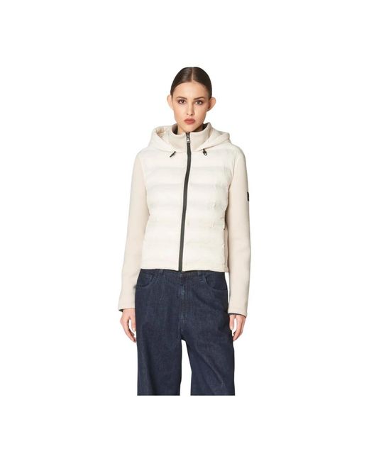 Canadian Jassen ,Leer Yamaska Jacket in het Blue
