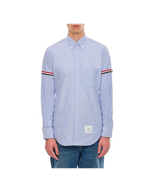 Thom Browne Blue Casual Shirts for men