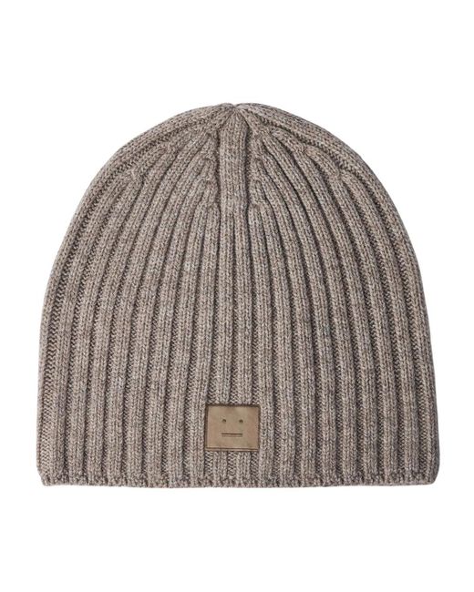 Beanies di Acne in Gray da Uomo