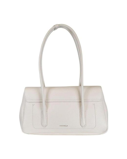 Coccinelle White Ledertasche