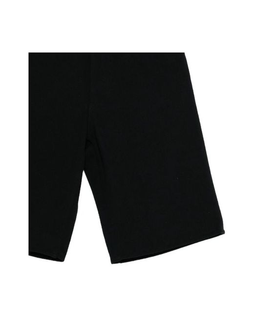 Auralee Black Casual Shorts for men