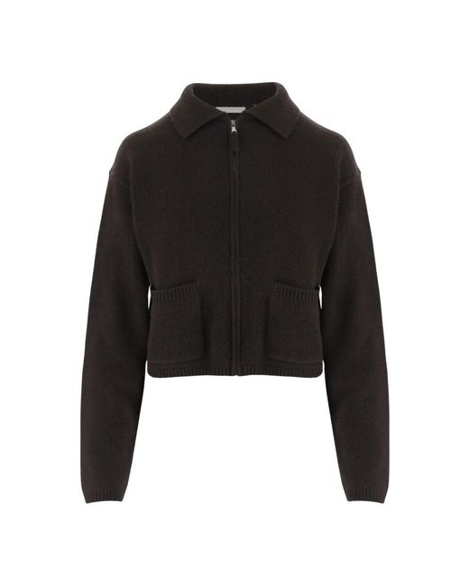 Allude Black Cashmere Knitwear