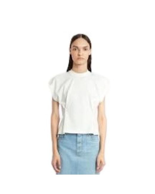 Coperni White Zero Waste Adjustable Tee
