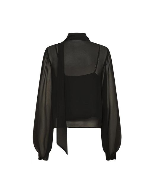 Gestuz Overhemden ,Zwart ,Blouses in het Black