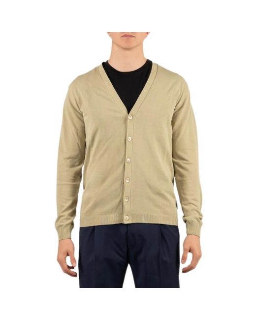 Daniele Fiesoli Natural Cardigans for men