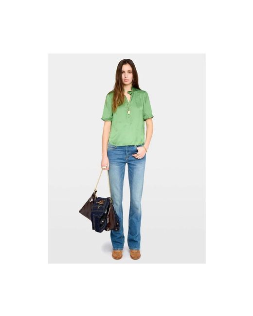 Zadig & Voltaire Green Blouses