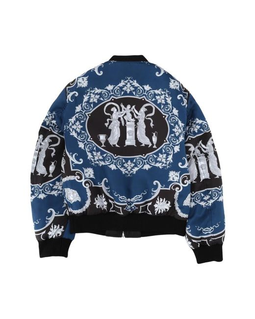 Bomber Jackets Versace pour homme en coloris Blue