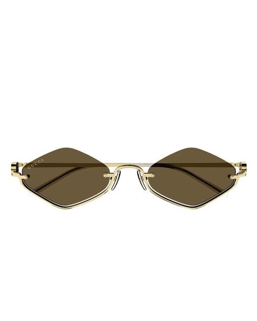 Gucci Metallic Sunglasses
