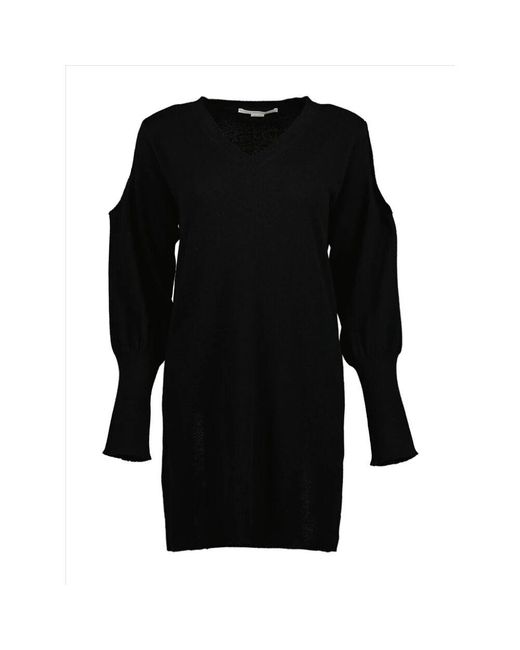 Stella McCartney Black Strickkleid