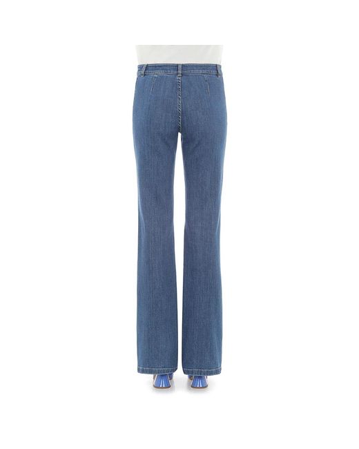 Moschino Blue Flared Jeans