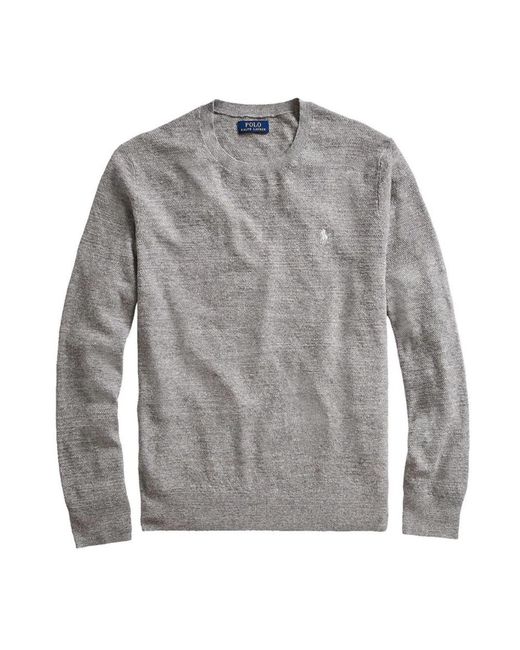 Knitwear > round-neck knitwear Ralph Lauren pour homme en coloris Gray