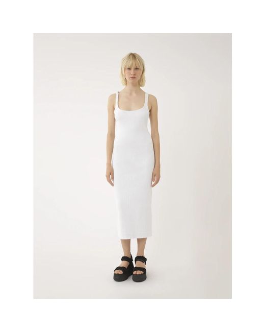 Chloé White Midi Dresses