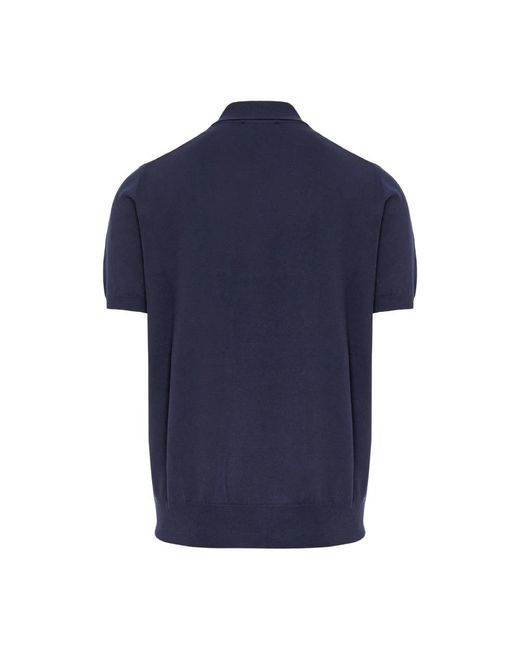 Canali Blue Polo Shirts for men