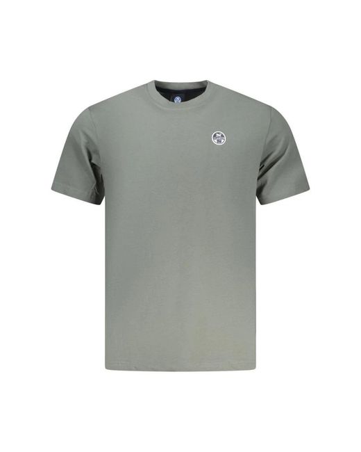 North Sails Gray T-Shirts for men