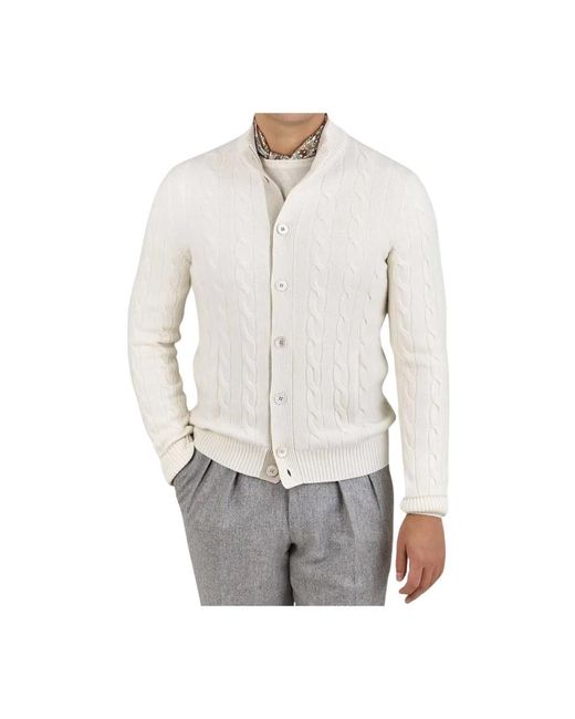 Cardigans Gran Sasso pour homme en coloris Gray