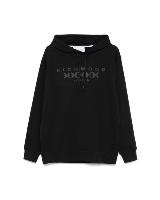 Hoodies RICHMOND de hombre de color Black