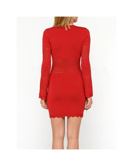 Patrizia Pepe Red Short Dresses