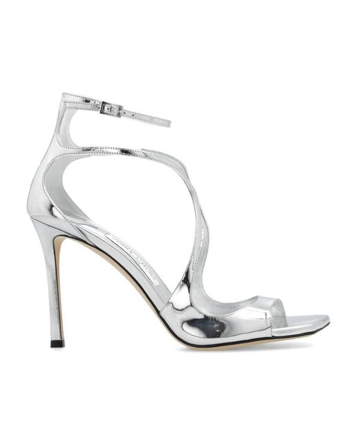 Jimmy Choo White High Heel Sandals