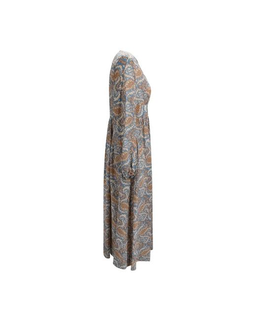 Weekend by Maxmara Gray Maxi Dresses