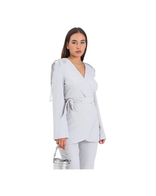 alma sanchez Gray Blazers