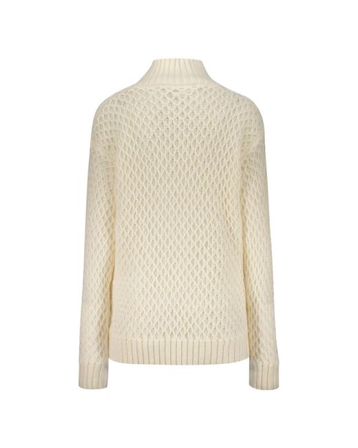 Moorer White Turtlenecks