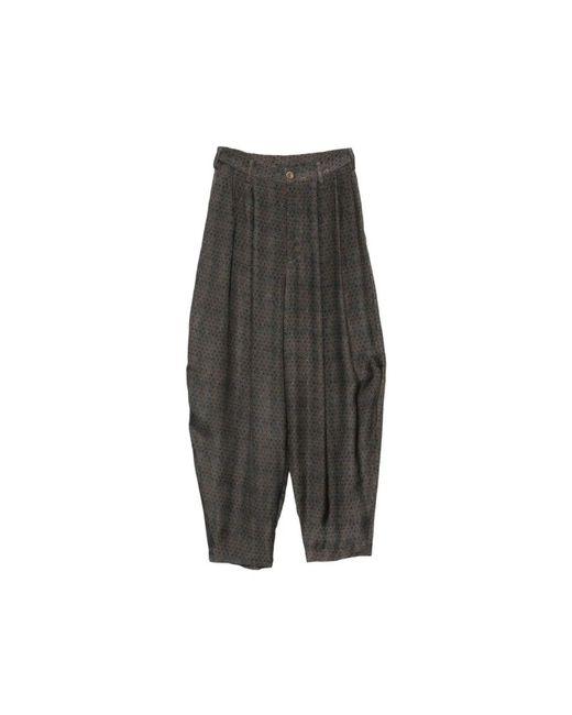 Uma Wang Wijde Broek in het Gray