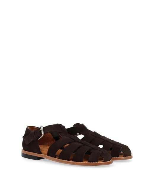 Flat Sandals Sebago de color Black