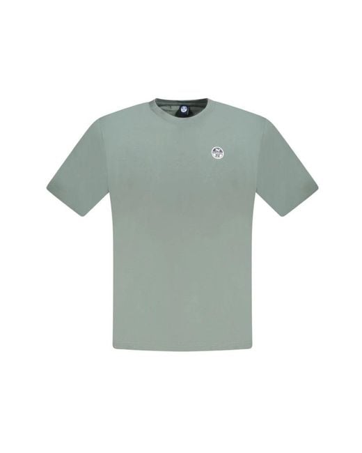 North Sails T-Shirts in het Green voor heren