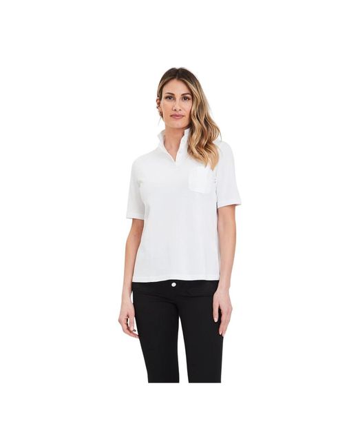 Polo Shirts Gran Sasso en coloris White