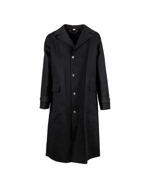 Gucci Black Single-Breasted Coats for men